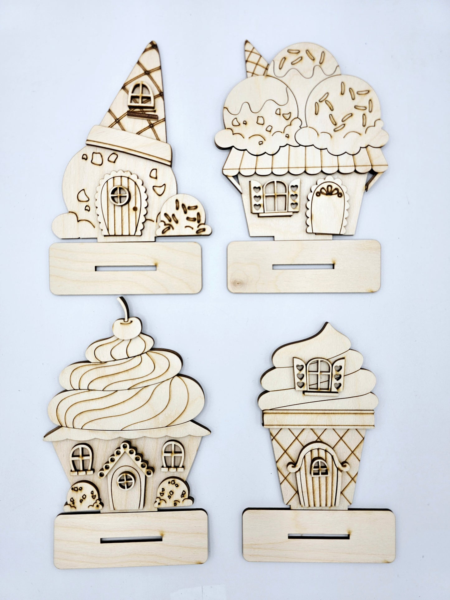 Mini Ice Cream Houses