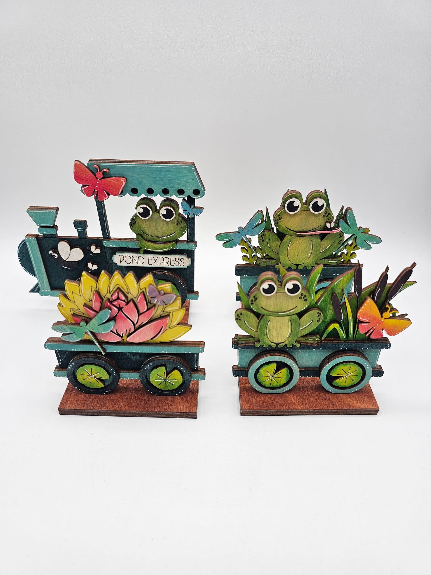 Frog Train Sitter