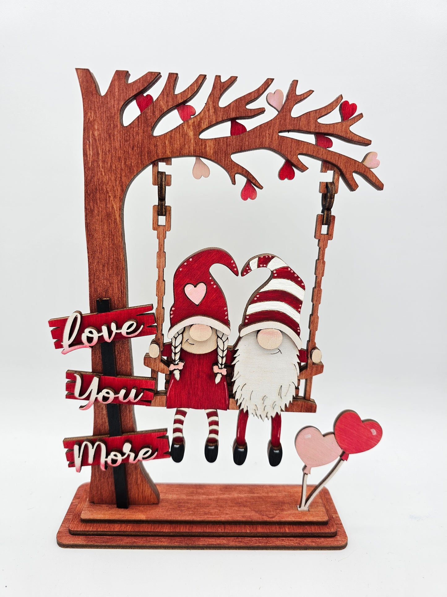 Valentine Gnome Swing