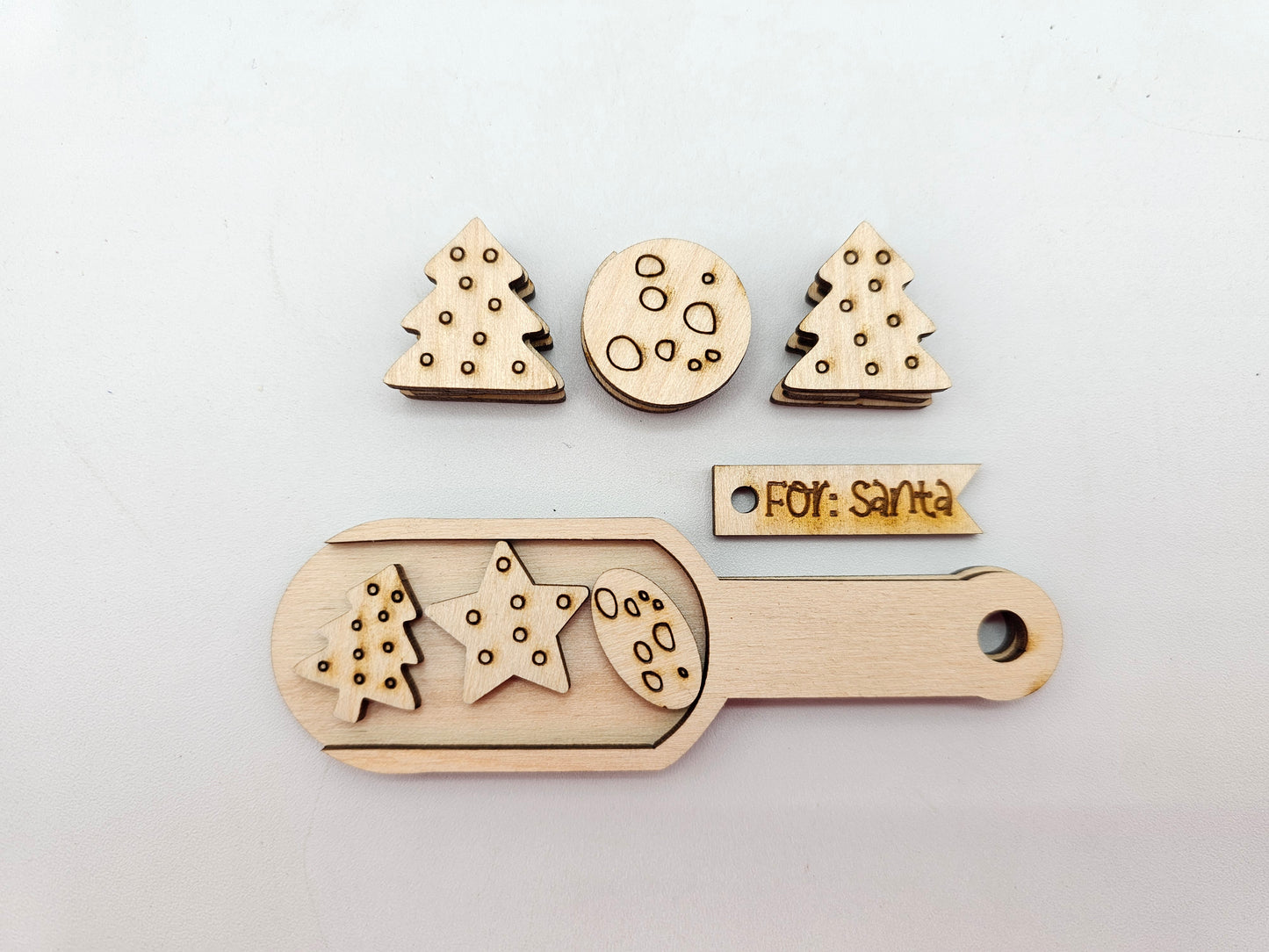 Scoop Ornament Tag