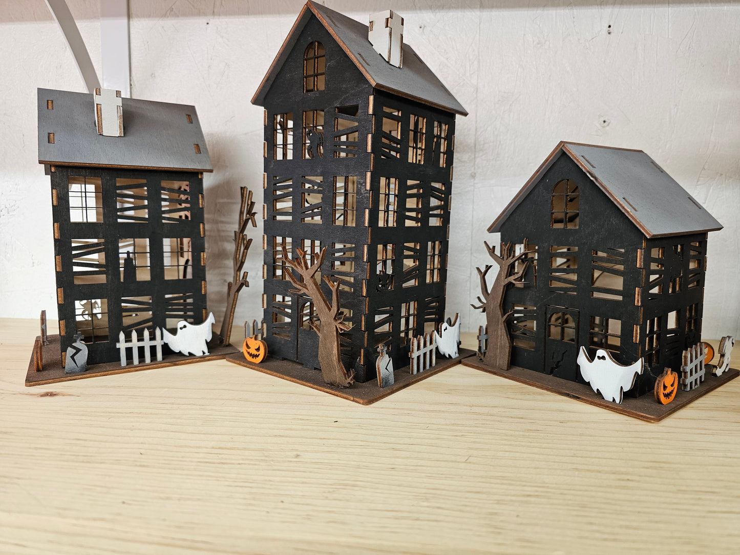 Haunted Houses - Set of 3