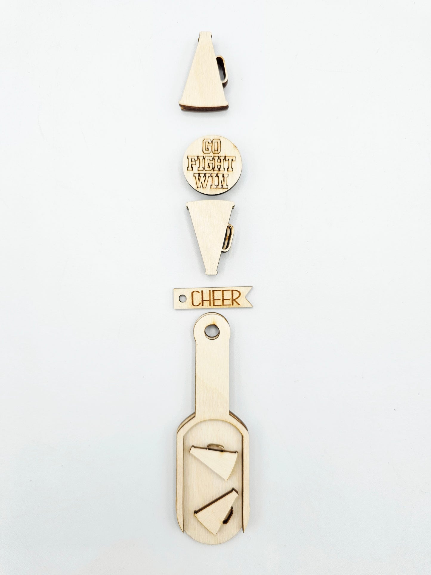 Sports Scoop Ornament Tag