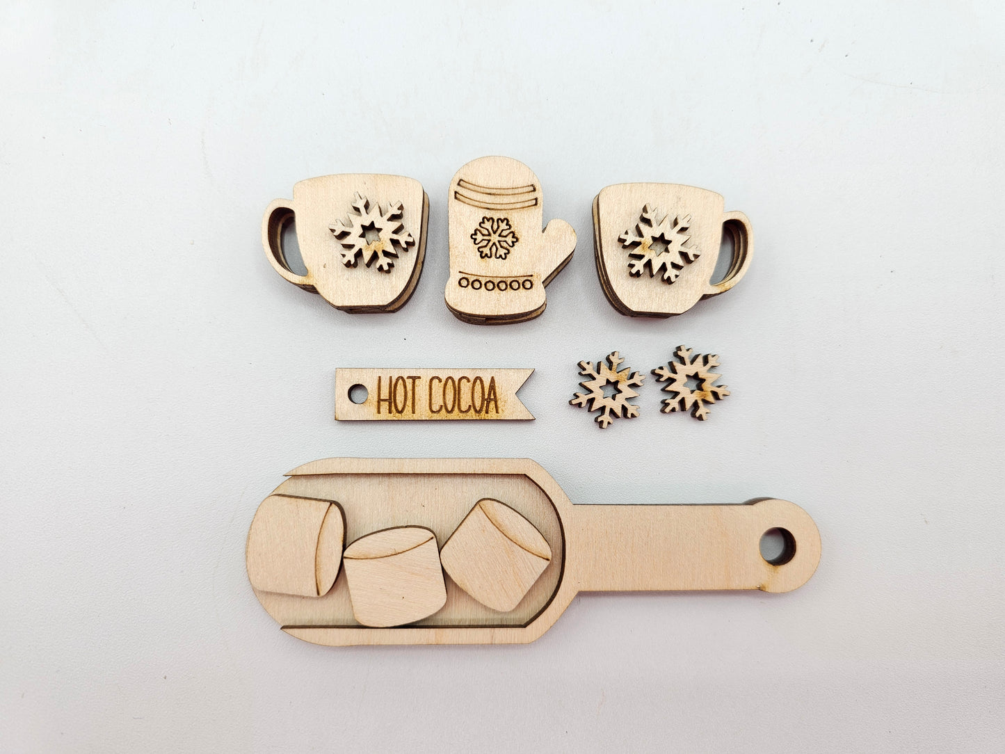 Scoop Ornament Tag