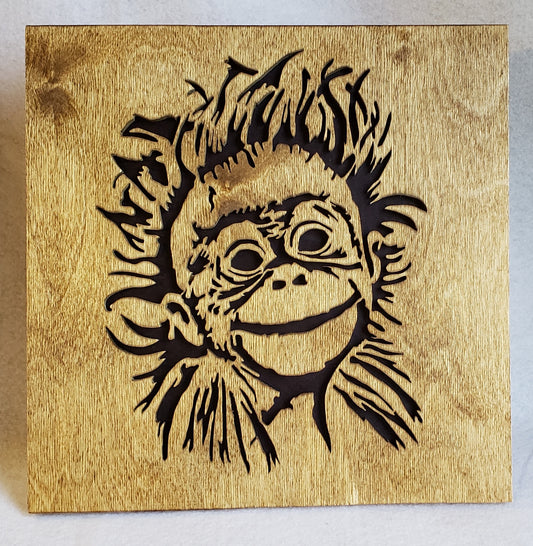 Monkey Scroll Saw Art