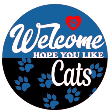 Hope You Like Cats Sign