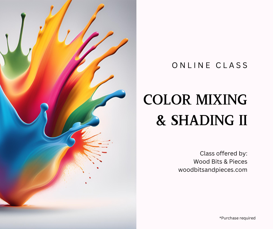 VIRTUAL CLASS - COLOR MIXING & SHADING II