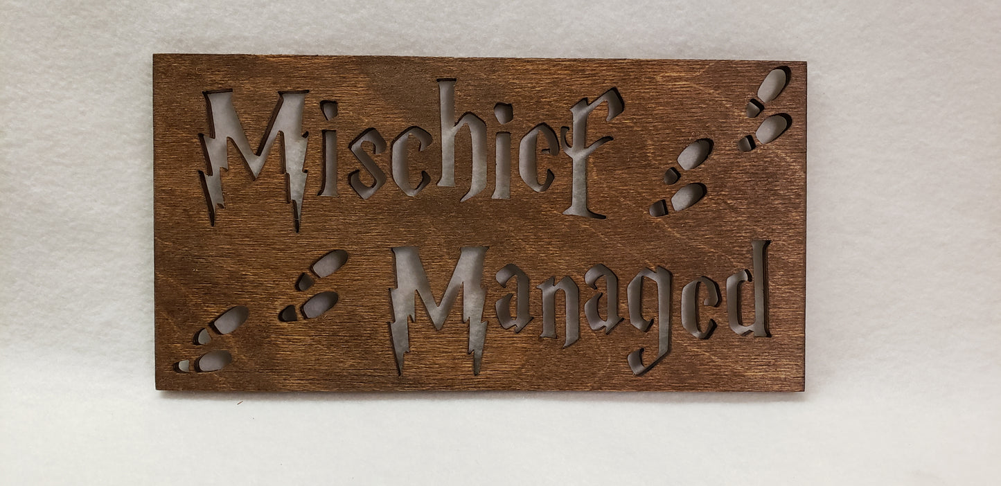 Mischief Scroll Saw Art