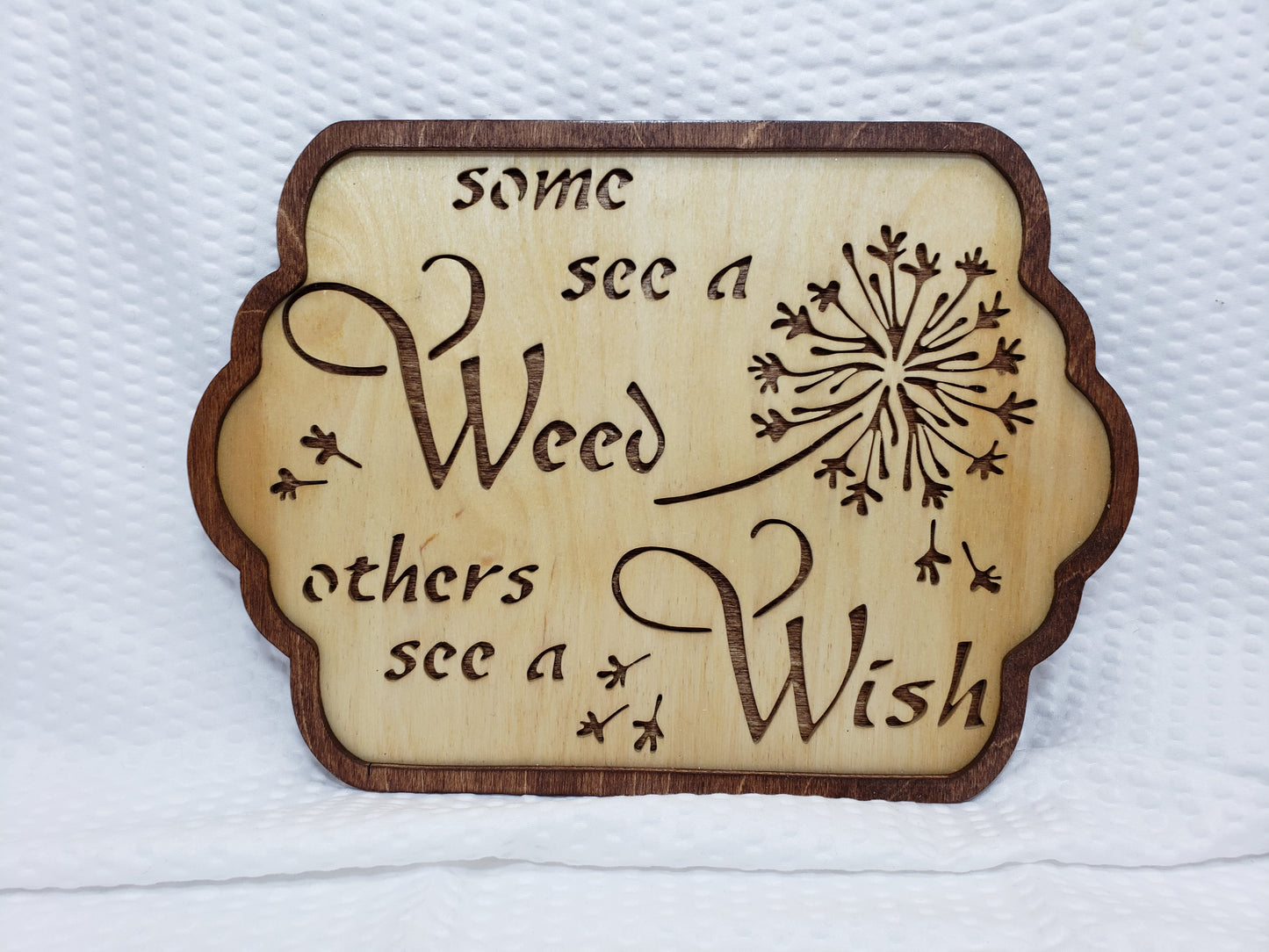 Some See a Wish Scroll Saw Art