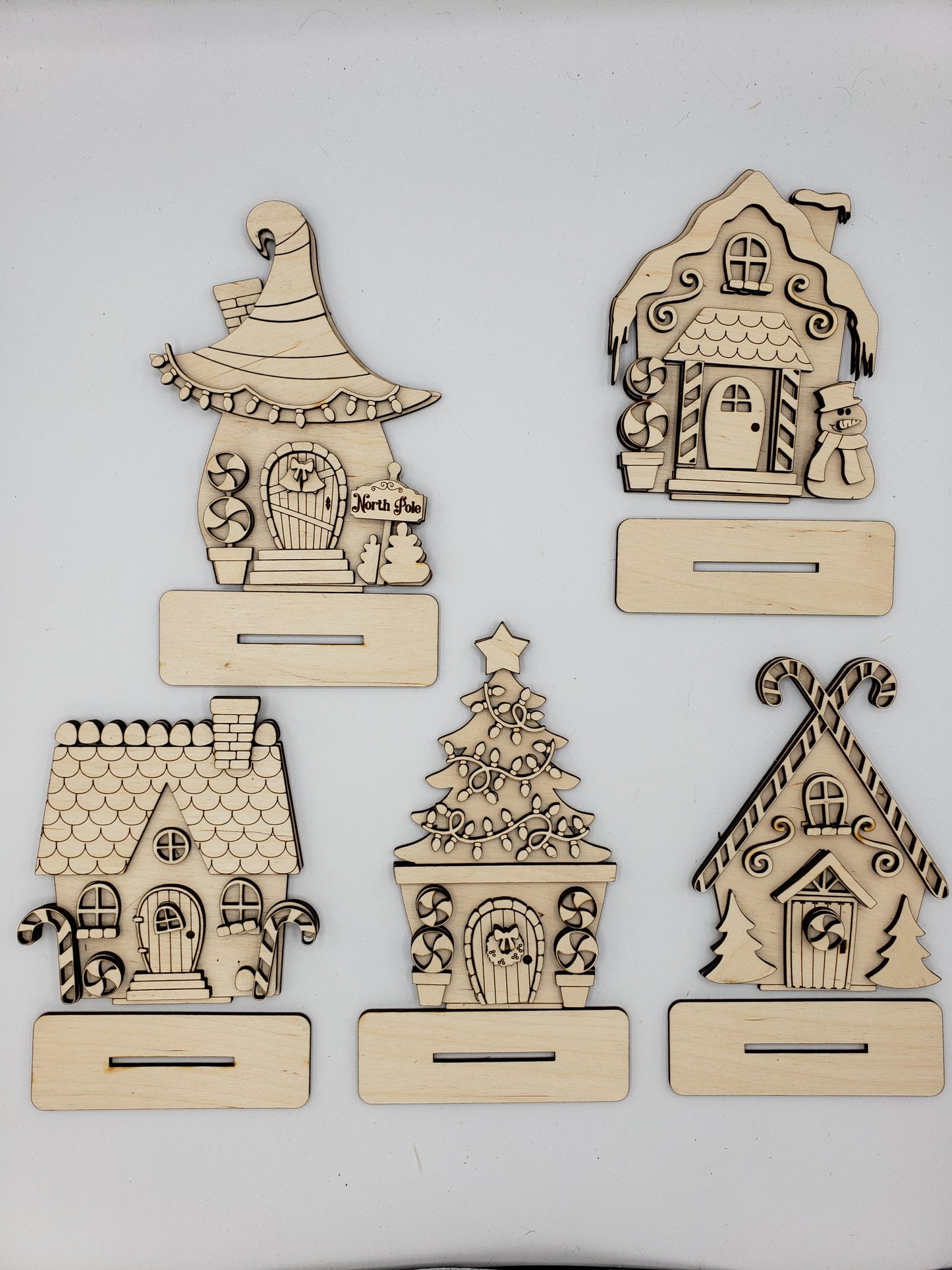 Whimsical Christmas Houses