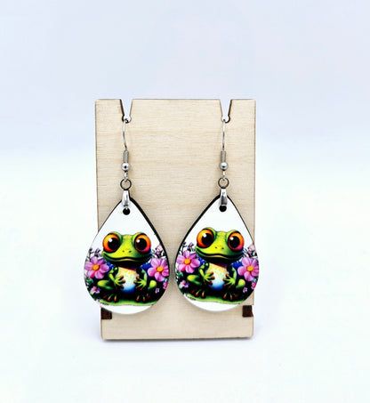 Cute Spring Sublimation Earrings