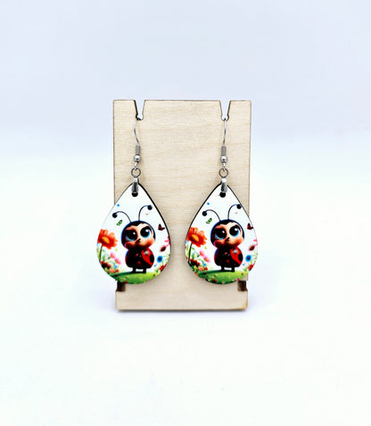 Cute Spring Sublimation Earrings