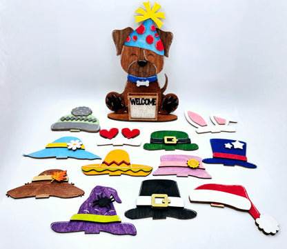 PAINTED - Animal Interchangeable Hat Kits