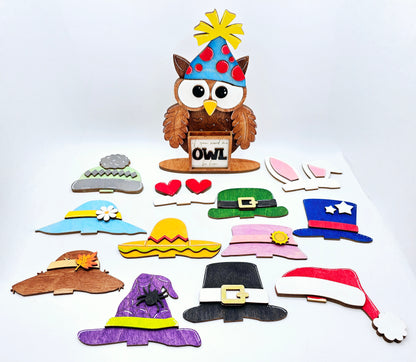 PAINTED - Animal Interchangeable Hat Kits