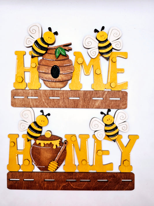 PAINTED - Home & Honey Standing Sitters