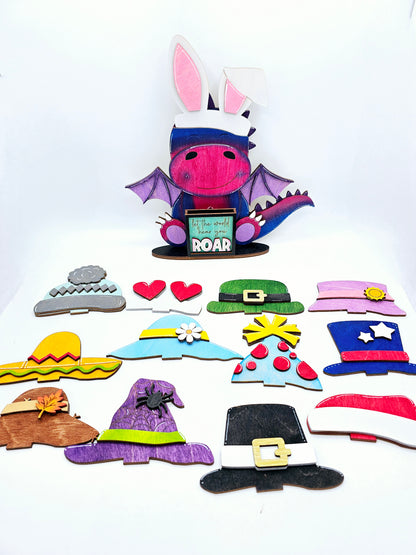 PAINTED - Animal Interchangeable Hat Kits