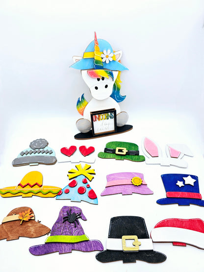 PAINTED - Animal Interchangeable Hat Kits