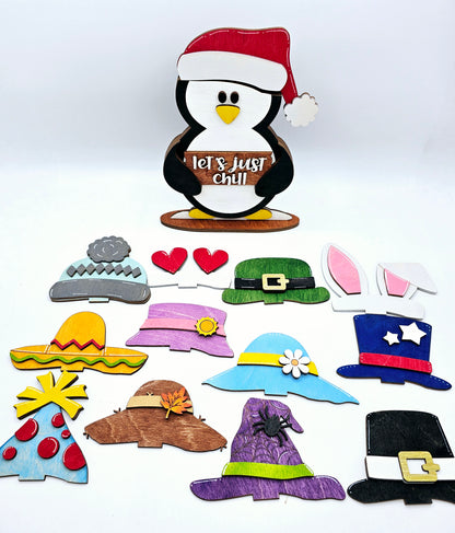 PAINTED - Animal Interchangeable Hat Kits