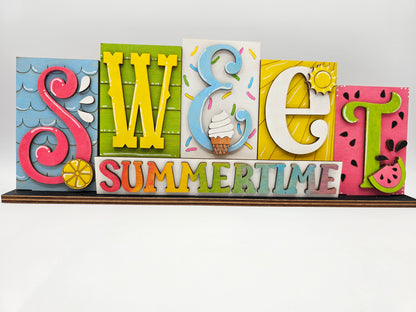 Spring Summer Reversible Sitter