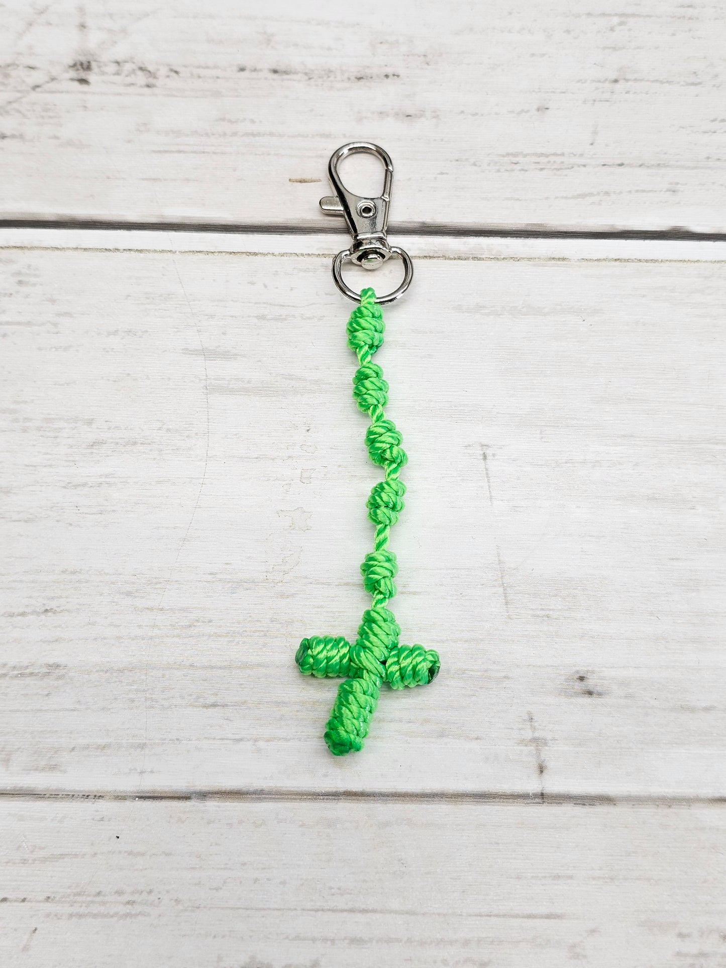 Rosary Key Chain with Cross