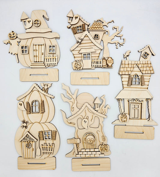 Mini Halloween Houses