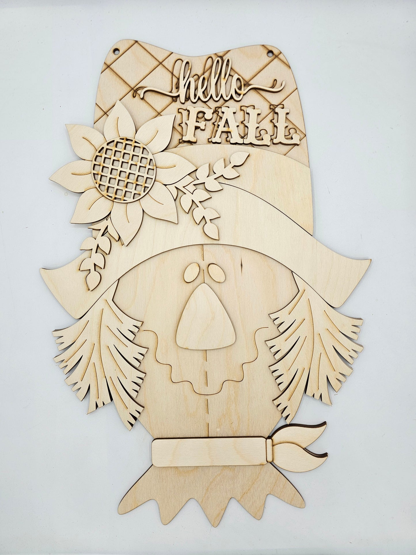 Scarecrow Door Hanger