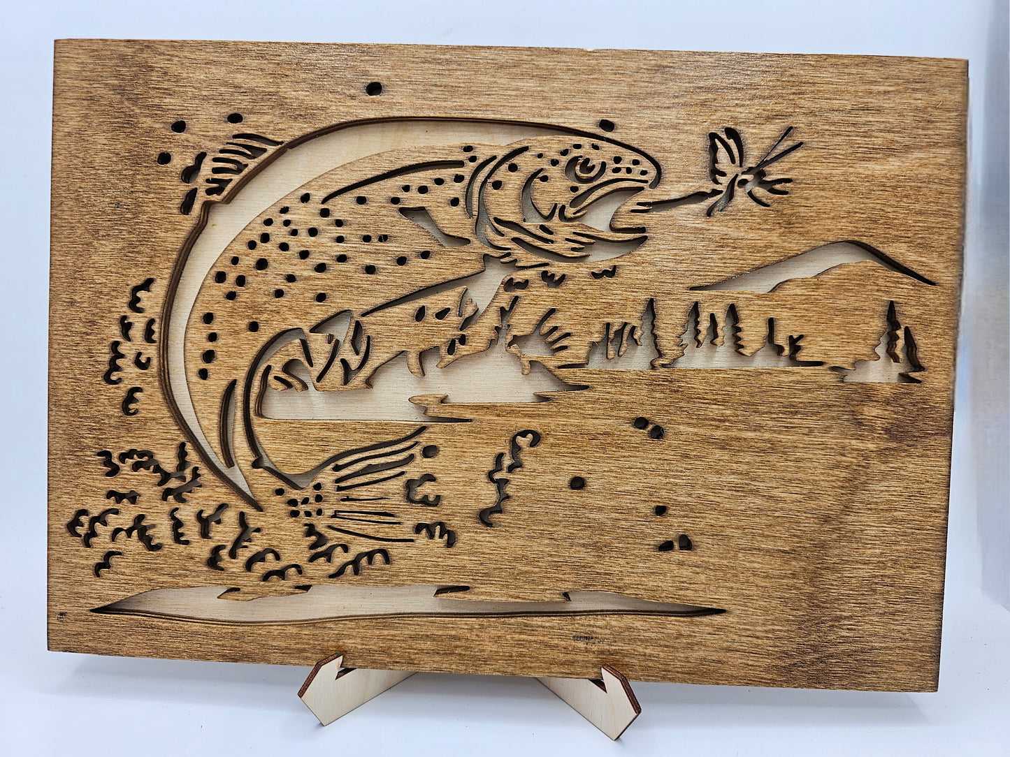 Fish Scroll Saw Art