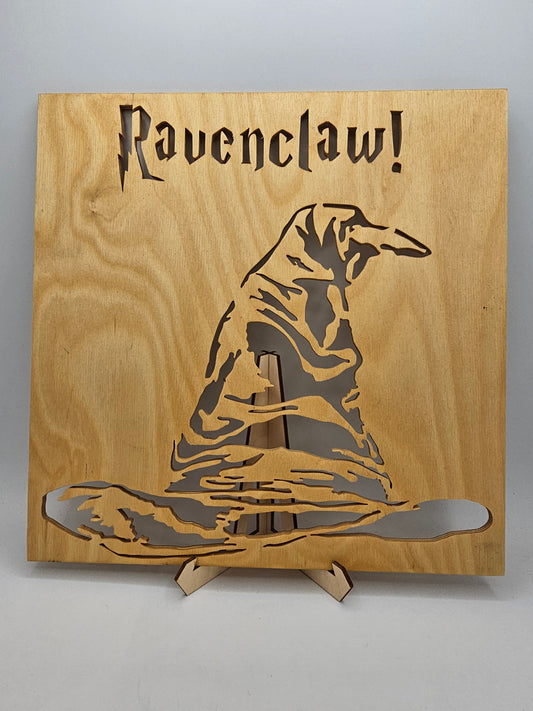 House R & Hat Scroll Saw Art