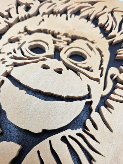 Monkey Scroll Saw Art (2)