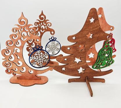 Tree Ornament Sitters 4pc Set