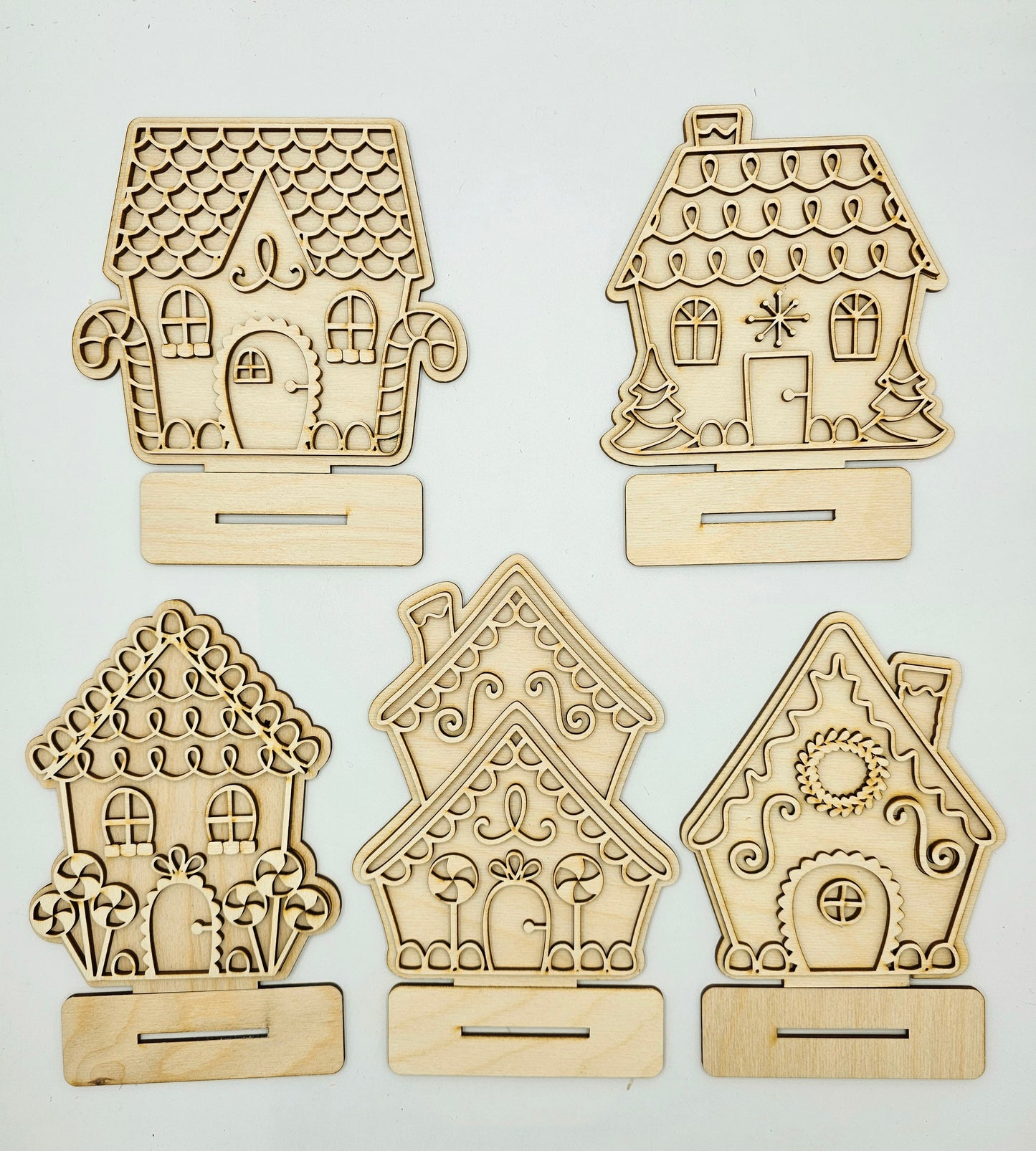 Gingerbread Simple Mini Houses