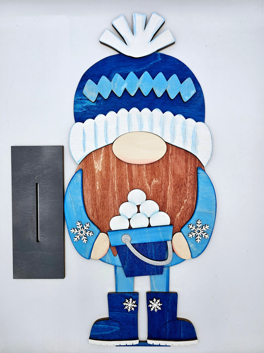 PAINTED - Tall Winter Gnomes - Male