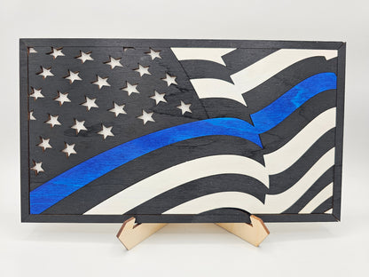 USA Flag Sign