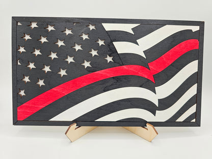USA Flag Sign