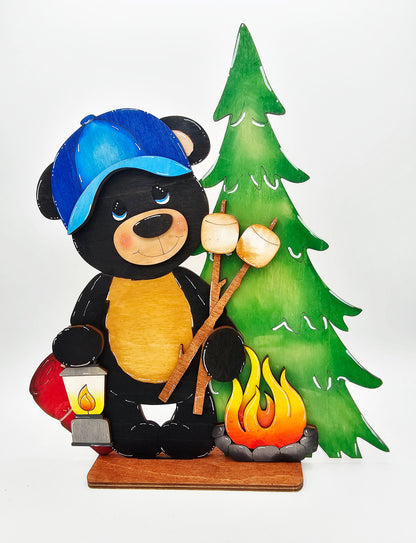 Camping Bear