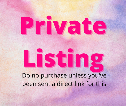 PRIVATE LISTING - Ramona