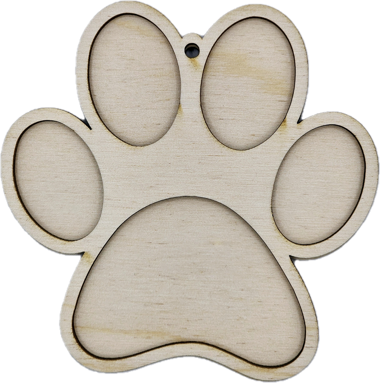 Paw Print Ornament