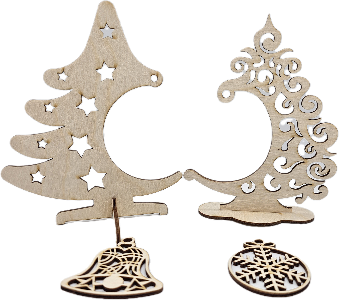 Tree Ornament Sitters 4pc Set