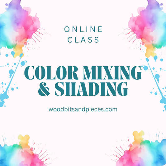 Color Mixing  & Shading Class -Online