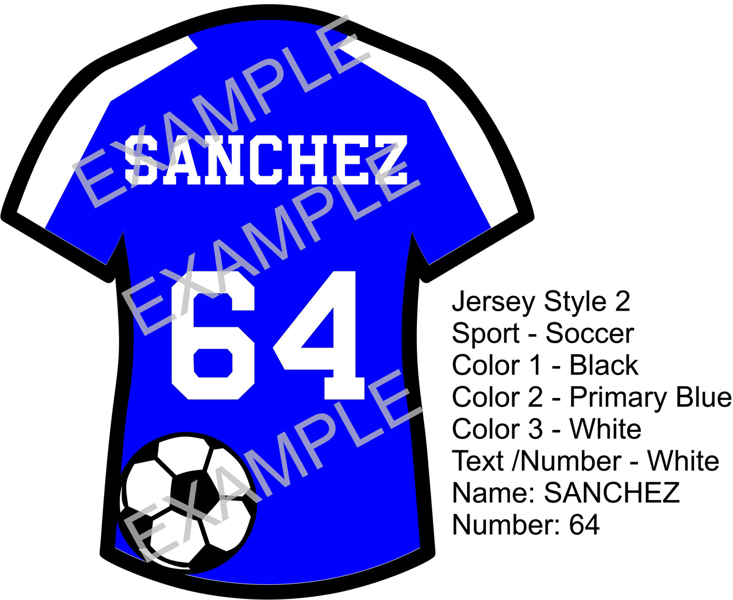 Jersey - Personalized Keychain
