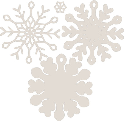 Layered Snowflake Ornament