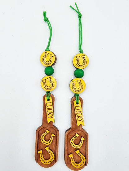 St. Patrick Scoop Ornament Tag