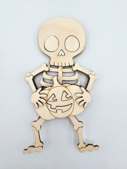 Skeleton Shelf Hanging