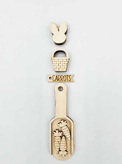 Easter Scoop Ornament Tag