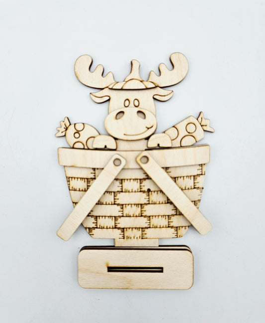 Halloween Moose Basket - Small
