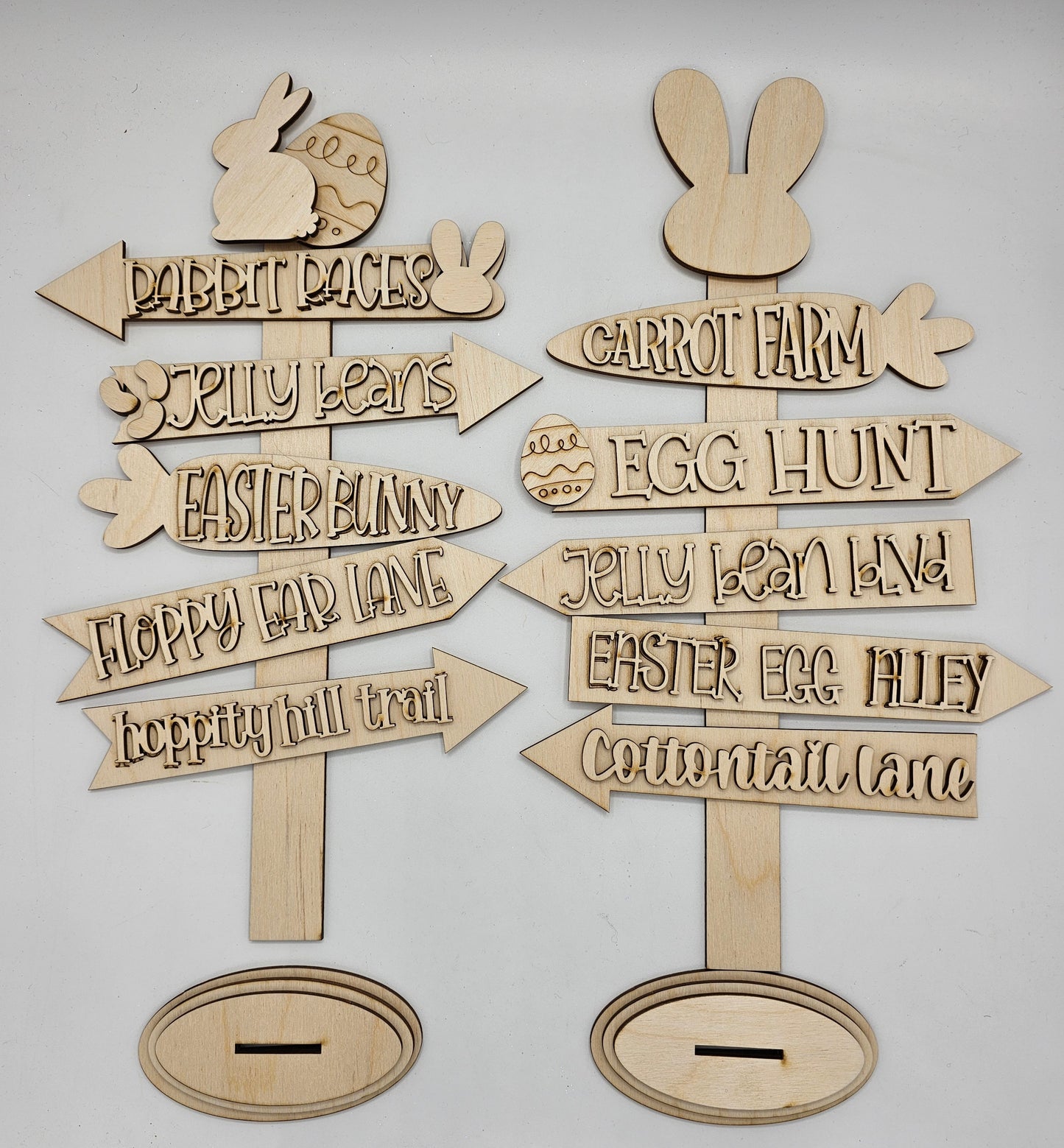 Easter Arrow Street Sign