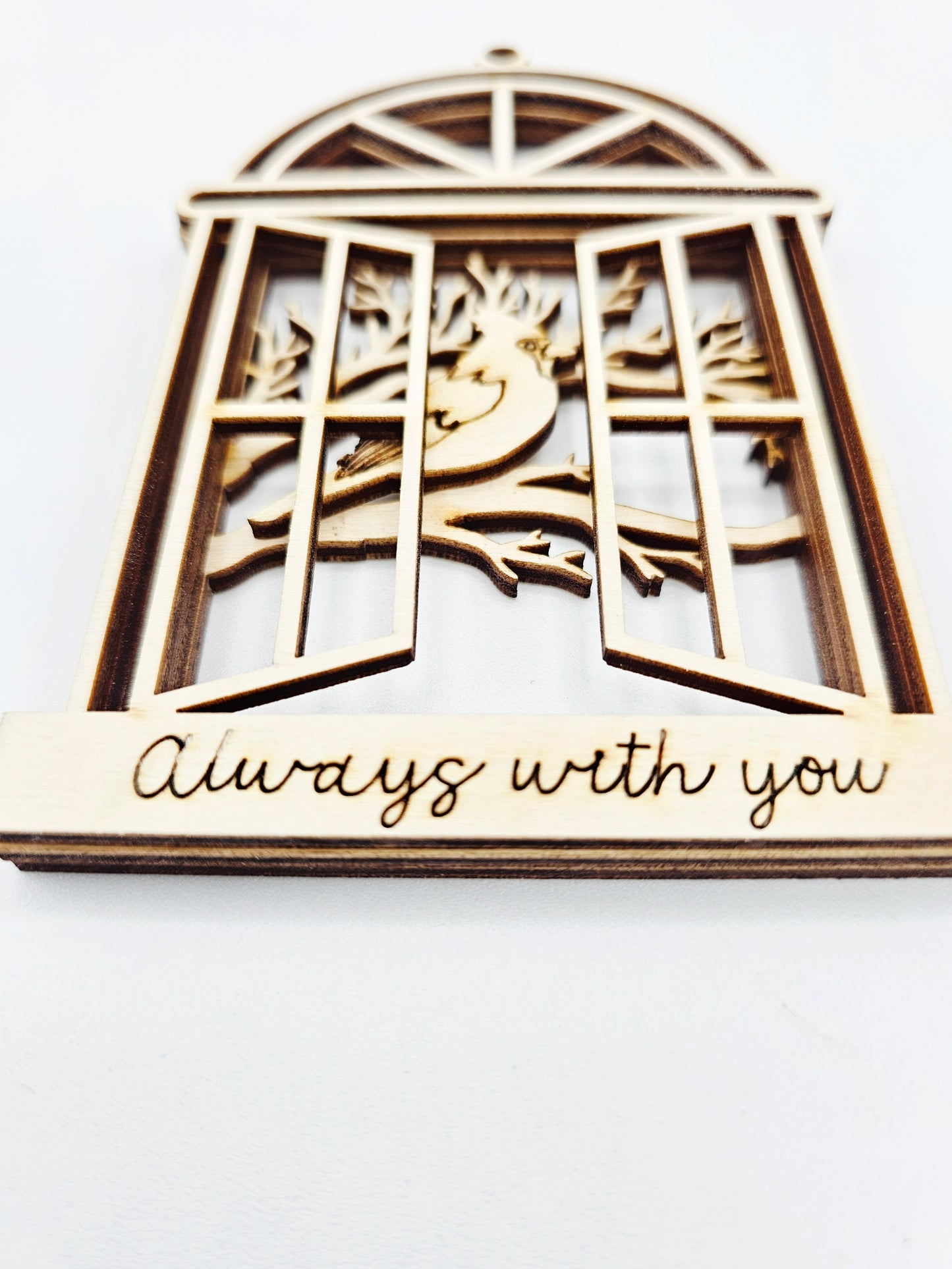 Cardinal Window Ornament