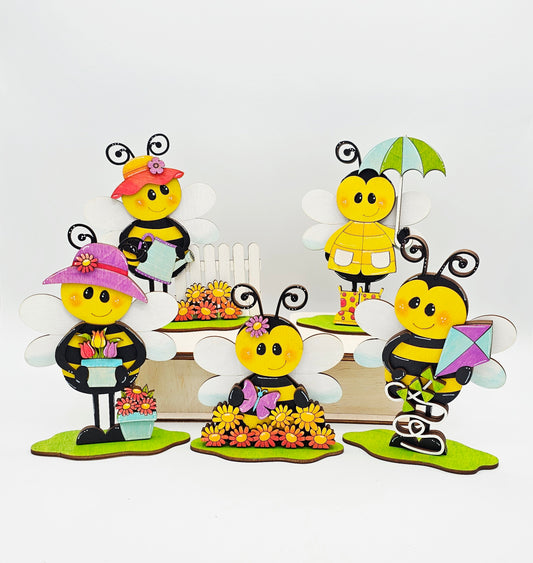 PAINTED - Spring Bee Sitters