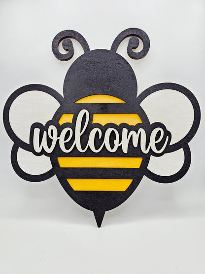 Bee Welcome Sign