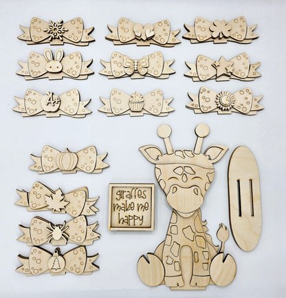 Animal Interchangeable Hat/Bow Kits