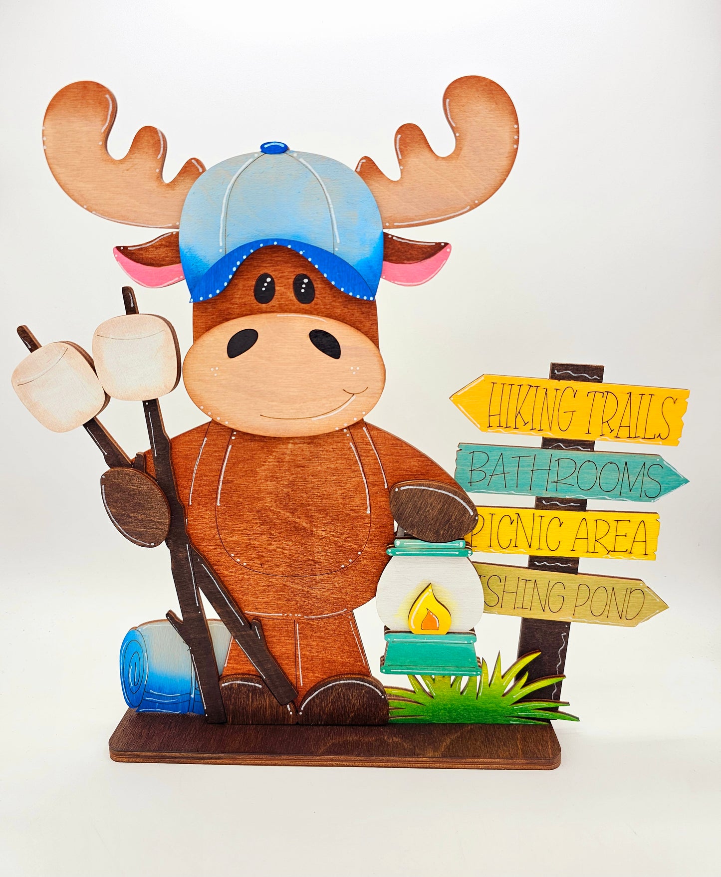 Camping Moose